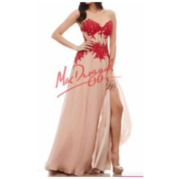 Prom** Cassandra Stone by Mac Duggal Dress 10020A - Picture 1 of 7